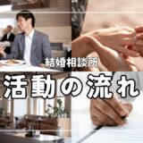 【実際どうなの】結婚相談所の活動の流れ　無料相談から成婚退会まで詳しく解説